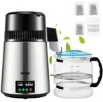 VEVOR Wasser Destillierer 1L / H Haushalt Silber Wasserdestillierger&auml;t Destilliertes