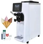 VEVOR Kommerzielle Eiscreme-Maschine, 10 L/h Leistung, 900 W, Softeismaschine f&uuml;r