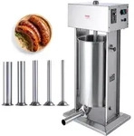 VEVOR Elektrischer Wurstf&uuml;ller, 25 L / 55 Pfund vertikaler Fleischf&uuml;ller, 400 W
