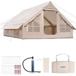 VEVOR Aufblasbare Zelte f&uuml;r Camping 4x3x2 m, 5&ndash;8 Personen, 300D Oxford