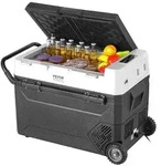 VEVOR tragbarer Autok&uuml;hlschrank, 12 V Auto K&uuml;hlbox, 60 L Einzelzonen-Tragbarer