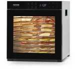 VEVOR D&ouml;rrger&auml;t D&ouml;rrautomat 10 Edelstahlschalen, elektrischer 1000 W