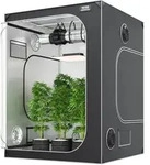 VEVOR Grow-Zelt, 152,4 x 152,4 x 203,2 cm, Indoor-Growzelt, hydroponische