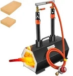 VEVOR Gas Schmiedeofen Sechseck, 400 x 215 x 190 mm Gas Schmiede mit...