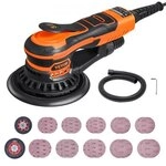 VEVOR Exzenterschleifer 5 und 6 Zoll, b&uuml;rstenloser 350-W-Exzenterschleifer, 10.000
