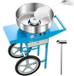 VEVOR elektrische Zuckerwattemaschine kommerzielle Zuckerwatteger&auml;te mit Wagen...