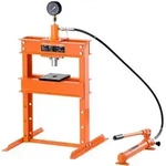 VEVOR hydraulische Werkstattpresse 10 t (H-Rahmen) mit Pressplatte, einstellbare