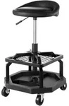 VEVOR rollbarer Werkstatthocker Werkstattsitz pneumatischer Garagensitz mit 136...