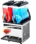 VEVOR kommerzieller Frozen Drink Maker, 15 L x 2 Slush-Maschine mit zwei Tanks, 120