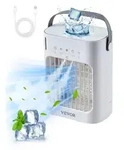VEVOR Mobile Klimaanlage, 4-in-1-Luftk&uuml;hler, 3-Gang-Mini-Aircooler mit