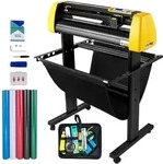 VEVOR Vinyl-Schneidemaschine, 870 mm Max Papierzufuhr Schneideplotter,...