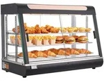 VEVOR 3-st&ouml;ckige W&auml;rmetheke 130 L, Warmhaltevitrine 1400 W, Warmhaltetheke 30&ndash;85