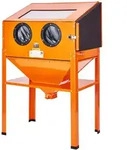 VEVOR 227 L Sandstrahlkabine mit St&auml;nder mit Strahlpistole und 4 D&uuml;sen