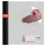 VEVOR Gartenzaun 183 cm x 30,48 m, Maschenbreite 1,27x1,27 cm, &phi;1,06 mm...