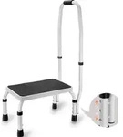 VEVOR Haushaltsleiter 810 x 417 x 285 mm Trittleiter faltbar Stahl Stehleiter 1...