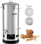 VEVOR elektrisches Bierbrauger&auml;t Bierbrauanlage Braukessel 30 L Hausgebrauch,