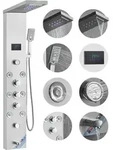 VEVOR Duschpaneelsystem, 6 Duschmodi, LED- und