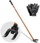 VEVOR Plattenheber, 907 kg Tragkraft, 1270 mm Gesamtl&auml;nge, mit Handschuhen &