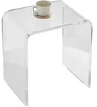 VEVOR Acryl-Beistelltisch 415 x 305 x 460 mm, U-f&ouml;rmiger Acryltisch...