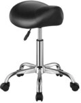VEVOR Sattelhocker Rollhocker 204 kg belastbarer h&ouml;henverstellbarer (55-71 cm)