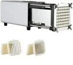VEVOR Elektrischer Pommes Frites Schneider Kartoffelschneider mit 1/2-Zoll- und