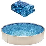 VEVOR Runde Poolfolie, &phi;732x120 cm, Innenfolie, Ersatzfolie, Innenh&uuml;lle,