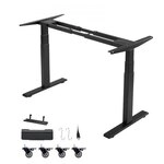 VEVOR H&ouml;henverstellbarer Schreibtisch Gestell, Elektrisches Tischgestell bis 125kg,