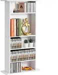 VEVOR Medienaufbewahrungsschrank, 5-lagiges DVD-Regal f&uuml;r bis zu 240 CDs,