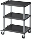 VEVOR Werkzeugwagen, 136 kg Tragkraft, Werkstattwagen, Mehrzweckwagen aus...