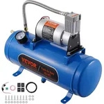 VEVOR 12-V-Luftkompressor mit Tank 6 L, Zughorn-Luftkompressor-Satz, 90-120 psi