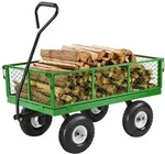 VEVOR Bollerwagen 408,23 kg, Transportwagen, Ger&auml;tewagen, Gartenwagen, Handwagen mit