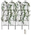 VEVOR Rankhilfe f&uuml;r Kletterpflanzen, 51x220 cm, 4er-Set rostfreies...