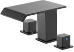 VEVOR r&ouml;mische Badewannenarmatur Wannenarmaturen-Set mit 3 L&ouml;chern & 2...
