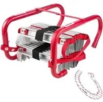 VEVOR Feuerleiter, 7,62 m, einziehbare Rettungsleiter max. 453,6 kg, leichte