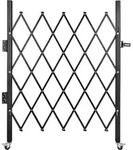 VEVOR Einzel Sicherheitstor 108 &times; 131 cm(W &times; H) Faltt&uuml;rtor aus Kanalstahl,