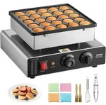 VEVOR Mini Pfannkuchenmaker Dutch Muffin Waffeleisen mit 43 mm Durchmesser,