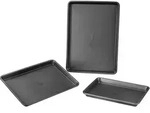 VEVOR Backformen-Set 3-tlg. antihaftbeschichtete Kochgeschirrplatten und...