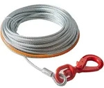 VEVOR Anschlagseil 9,5 mm x 30,5 m Stahlseil 67,6 kN Bruchfestigkeit des Kabels