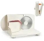 VEVOR Allesschneider Fleischschneider 180 W elektrische Aufschnittmaschine mit...
