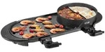 VEVOR Hot Pot mit Grill, 2200 W 2 in 1 elektrischer rauchfreier Grill und Hot...