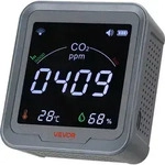 VEVOR WLAN-CO2-Detektor, CO2-Monitor mit Temperatur- & Feuchtigkeitsanzeige,