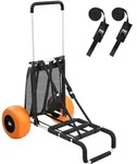 VEVOR Strandkarre Bollerwagen Sandwagen, Strandwagen 74,84 kg Tragkraft,