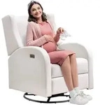 VEVOR Elektrischer Ruhesessel mit Drehfunktion & Gleitfunktion, 113,4 kg...