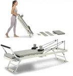 VEVOR Faltbarer Pilates Reformer Trainingsger&auml;t im Heim-Fitnessstudio,...
