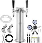 VEVOR Kegerator-Turm-Kit, Bier-Umr&uuml;stsatz mit zwei Zapfh&auml;hnen,...