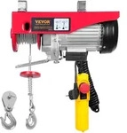 VEVOR 230V Elektrische Seilwinde 300kg bis 600kg Hubh&ouml;he 12m Seilzug Motorwinde