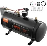 VEVOR 12-V-Luftkompressor-Set mit Tank 3 L, Zughorn-Luftkompressor-Satz, 90-120...