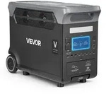 VEVOR Tragbare Powerstation, 3000W Solargenerator, 3072Wh LiFePO4-Akku-Backup mit 13
