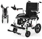 VEVOR Rollstuhl Elektrisch Faltbar, 19 km Reichweite, medizinischer Roller bis...