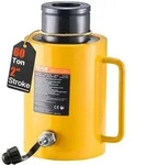 VEVOR 60 T 2 Zoll Hydraulikzylinder Jack Hollow Einfachwirkende...